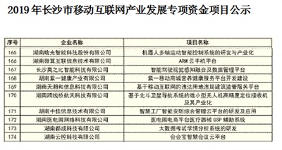 晗光智能項目囍獲市移動互聯網項目立項